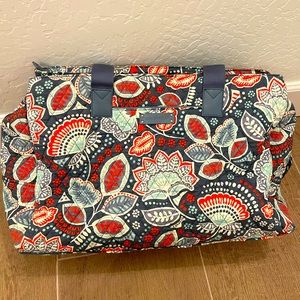 Vera Bradley Nomadic print Triple Compartment bag